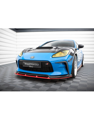 SPLITTER ANTERIORE V.2 Toyota GR86 Mk1 (Cod. M-TO-GR86-1-FD2G+FD2RRED)