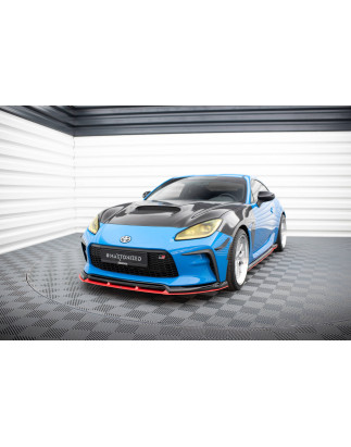 SPLITTER ANTERIORE V.2 Toyota GR86 Mk1 (Cod. M-TO-GR86-1-FD2G+FD2RRED)