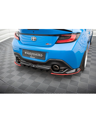 Splitter posteriore (con barre verticali) V.2 Toyota GR86 Mk1 (Cod. M-TO-GR86-1-RD2G+RD5G+RD2RRED)