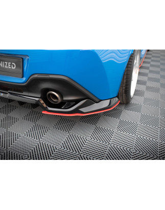 Splitter posteriore (con barre verticali) V.2 Toyota GR86 Mk1 (Cod. M-TO-GR86-1-RD2G+RD5G+RD2RRED)