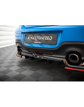 Splitter posteriore (con barre verticali) V.2 Toyota GR86 Mk1 (Cod. M-TO-GR86-1-RD2G+RD5G+RD2RRED)