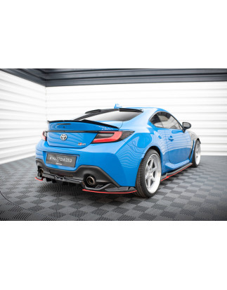 Splitter posteriore (con barre verticali) V.2 Toyota GR86 Mk1 (Cod. M-TO-GR86-1-RD2G+RD5G+RD2RRED)