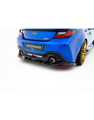 Splitter posteriore (con barre verticali) V.2 Toyota GR86 Mk1 (Cod. M-TO-GR86-1-RD2G+RD5G+RD2RRED)