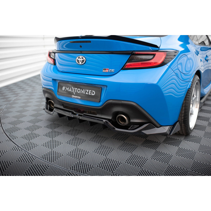 Splitter posteriore (con barre verticali) V.3 Toyota GR86 Mk1 (Cod. M-TO-GR86-1-RD3G+RD6G)