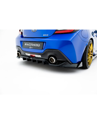 Splitter posteriore (con barre verticali) V.3 Toyota GR86 Mk1 (Cod. M-TO-GR86-1-RD3G+RD6G)