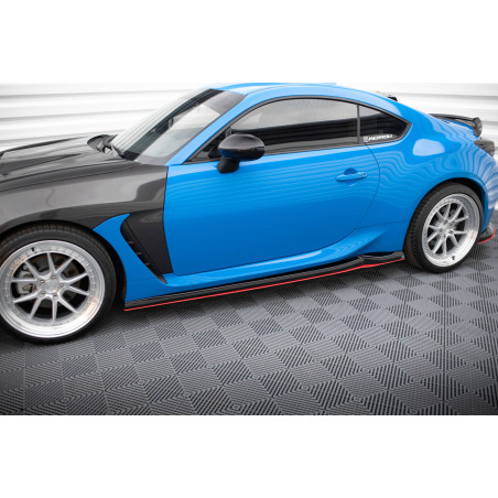 Diffusori minigonne V.2 Toyota GR86 Mk1 (Cod. M-TO-GR86-1-SD2G+SD2RRED)