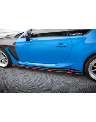 Diffusori minigonne V.2 Toyota GR86 Mk1 (Cod. M-TO-GR86-1-SD2G+SD2RRED)