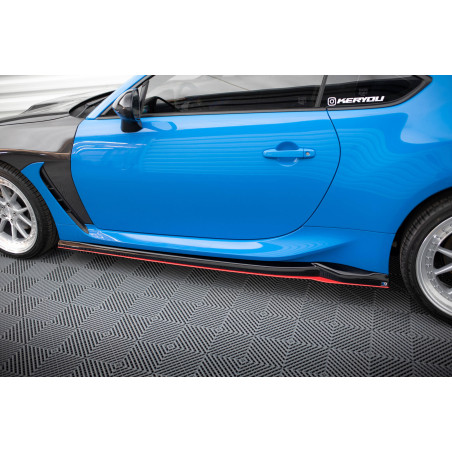 Diffusori minigonne V.2 Toyota GR86 Mk1 (Cod. M-TO-GR86-1-SD2G+SD2RRED)
