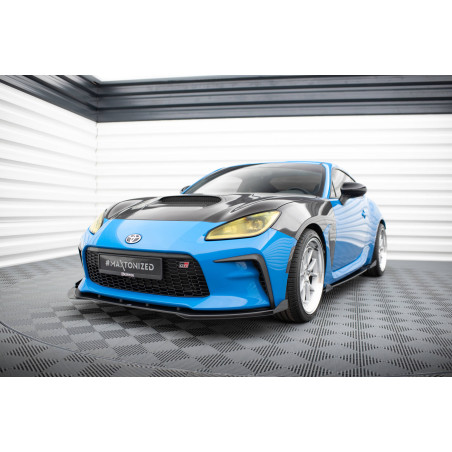 SPLITTER ANTERIORE street pro V.1 + Flaps Toyota GR86 Mk1 (Cod. M-TOGR861CNC-FD1B+FSF1G)
