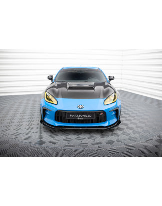 SPLITTER ANTERIORE street pro V.1 + Flaps Toyota GR86 Mk1 (Cod. M-TOGR861CNC-FD1B+FSF1G)