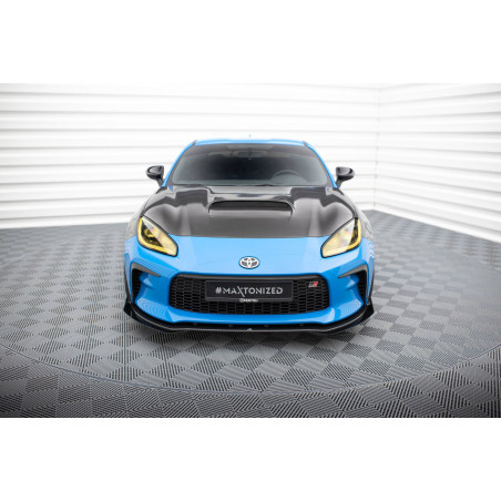 SPLITTER ANTERIORE street pro V.1 + Flaps Toyota GR86 Mk1 (Cod. M-TOGR861CNC-FD1B+FSF1G)