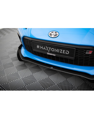 SPLITTER ANTERIORE street pro V.1 + Flaps Toyota GR86 Mk1 (Cod. M-TOGR861CNC-FD1B+FSF1G)