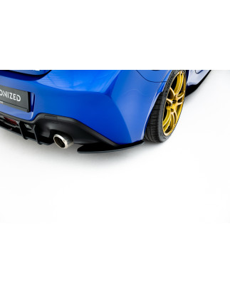 Splitters posteriori laterali Street Pro V.1 Toyota GR86 Mk1 (Cod. M-TOGR861CNC-RSD1B)