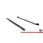 Diffusori minigonne street pro V.1 + Flaps Toyota GR86 Mk1 (Cod. M-TOGR861CNC-SD1B+SF1G)