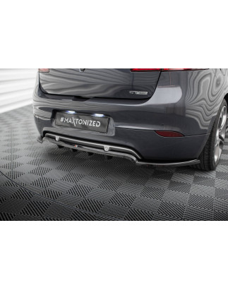Splitter posteriore (con barre verticali) Renault Megane GT MK3 Facelift (Cod. M-RE-ME-3-GT-RD1G+RD2