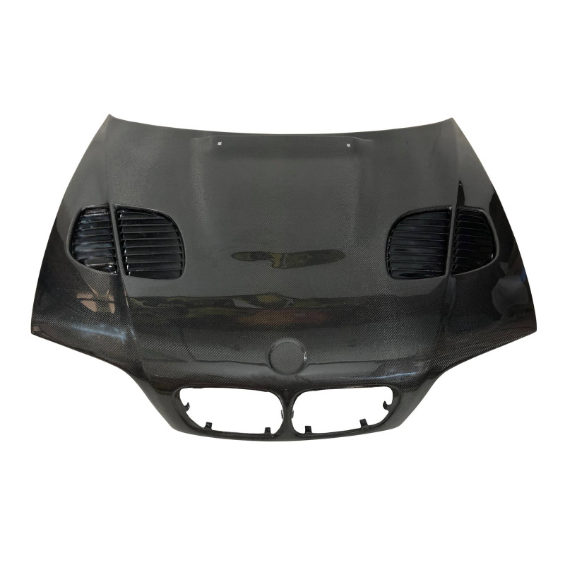 Cofano Carbonio BMW E46 Look M3 GTR (Cod. E-TCB6080)
