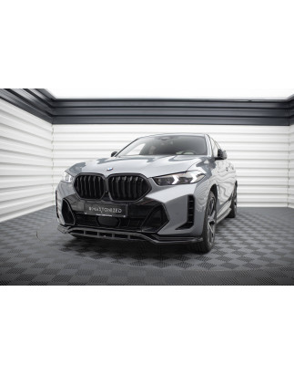 SPLITTER ANTERIORE V.1 BMW X6 M-Pack G06 Facelift (Cod. M-BM-X6-G06F-MPACK-FD1G+FD1RG)