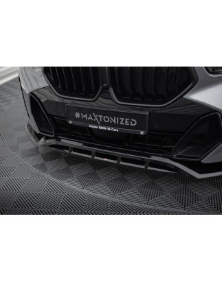 SPLITTER ANTERIORE V.2 BMW X6 M-Pack G06 Facelift (Cod. M-BM-X6-G06F-MPACK-FD2G+FD2RG)