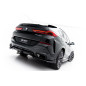 Splitter posteriore (con barre verticali) V.2 BMW X6 M-Pack G06 Facelift (Cod. M-BM-X6-G06F-MPACK-RD