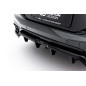 Splitter posteriore (con barre verticali) V.2 BMW X6 M-Pack G06 Facelift (Cod. M-BM-X6-G06F-MPACK-RD