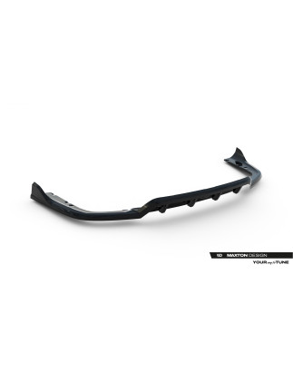 Splitter posteriore (con barre verticali) V.2 BMW X6 M-Pack G06 Facelift (Cod. M-BM-X6-G06F-MPACK-RD