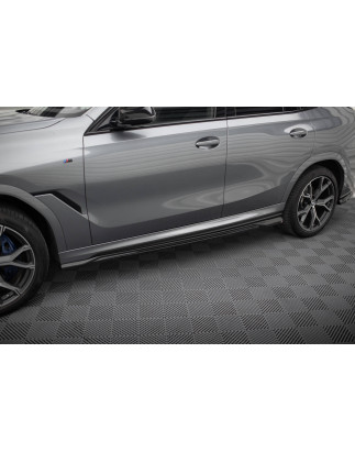 Diffusori minigonne V.1 BMW X6 M-Pack G06 Facelift (Cod. M-BM-X6-G06F-MPACK-SD1G)