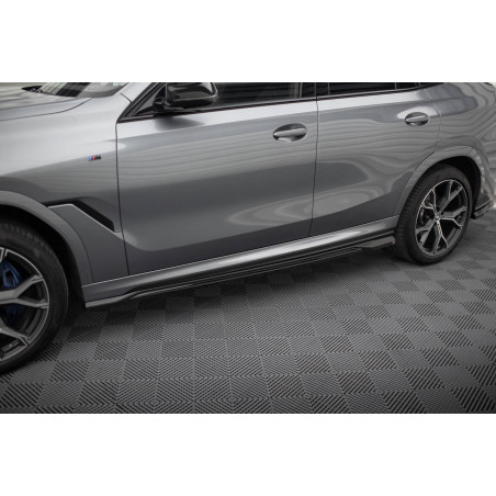 Diffusori minigonne V.1 BMW X6 M-Pack G06 Facelift (Cod. M-BM-X6-G06F-MPACK-SD1G)