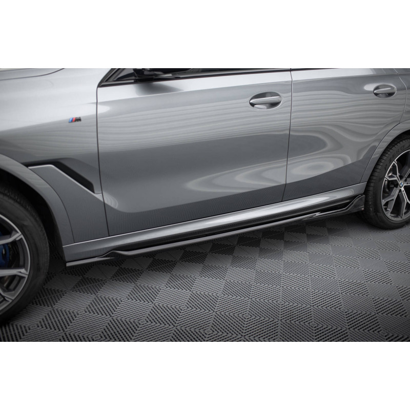 Diffusori minigonne V.2 BMW X6 M-Pack G06 Facelift (Cod. M-BM-X6-G06F-MPACK-SD2G)