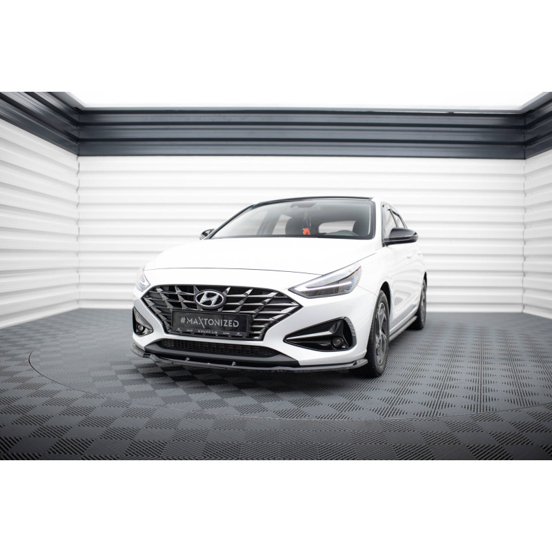 SPLITTER ANTERIORE V.1 Hyundai I30 Mk3 Facelift (Cod. M-HY-I30-3F-FD1G)