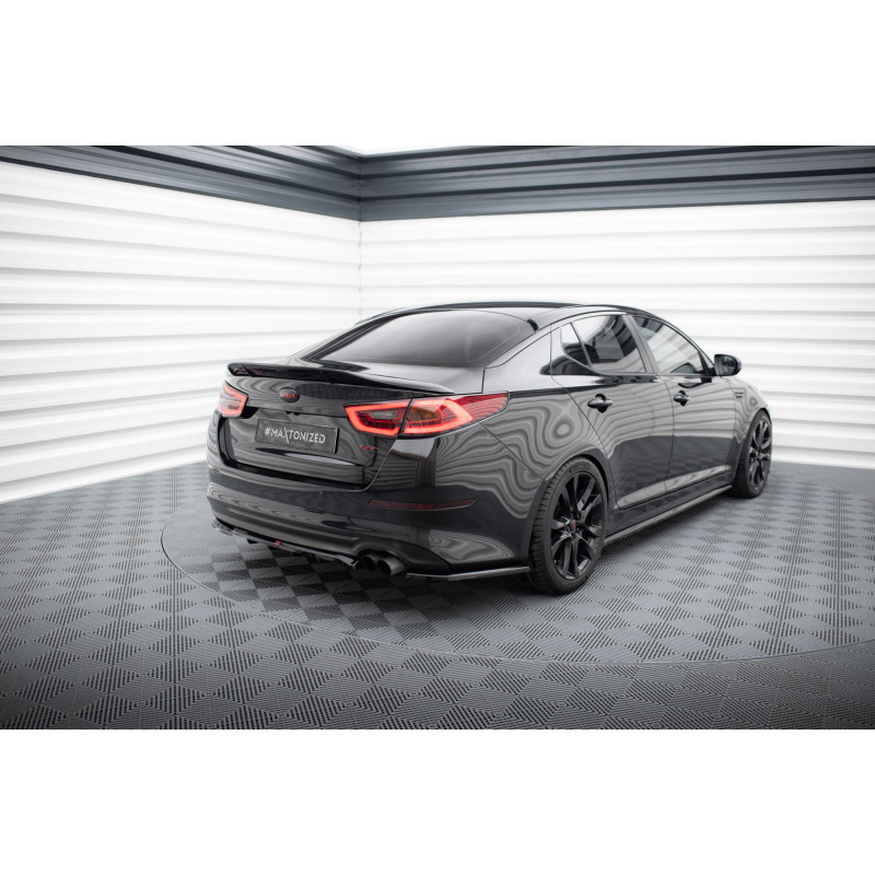 Splitter posteriore (con barre verticali) Kia Optima Mk3 (Cod. M-KI-OP-1-RSD1G+RD1G)