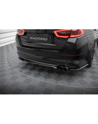 Splitter posteriore (con barre verticali) Kia Optima Mk3 (Cod. M-KI-OP-1-RSD1G+RD1G)