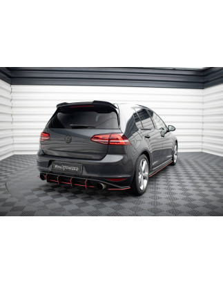 Spoiler Cap 3D Volkswagen Golf R / R-Line / GTI / GTD Mk7 / Mk7 Facelift (Cod. M-VW-GO-7F-R-CAP3D1G)