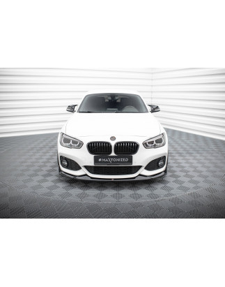 SPLITTER ANTERIORE V.4 CSL Look BMW 1 M-Pack / M140i F20 Facelift (Cod. M-BM-1-F20F-M-FD4G)