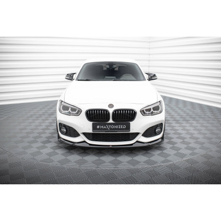 SPLITTER ANTERIORE V.4 CSL Look BMW 1 M-Pack / M140i F20 Facelift (Cod. M-BM-1-F20F-M-FD4G)