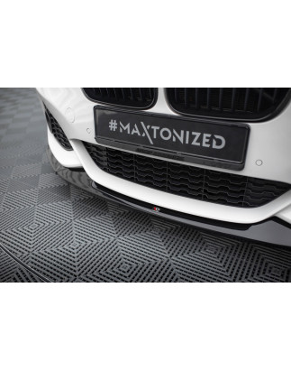 SPLITTER ANTERIORE V.4 CSL Look BMW 1 M-Pack / M140i F20 Facelift (Cod. M-BM-1-F20F-M-FD4G)