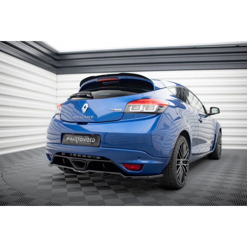 Splitter posteriore (con barre verticali) Renault Megane RS Mk3 (Cod. M-RE-ME-3-RS-RD1G+RD2G)