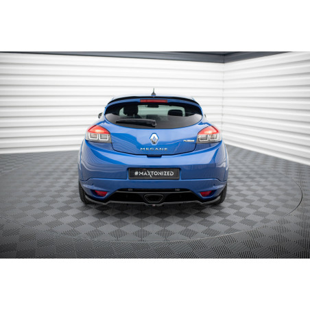 Splitter posteriore (con barre verticali) Renault Megane RS Mk3 (Cod. M-RE-ME-3-RS-RD1G+RD2G)