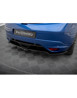 Splitter posteriore (con barre verticali) Renault Megane RS Mk3 (Cod. M-RE-ME-3-RS-RD1G+RD2G)