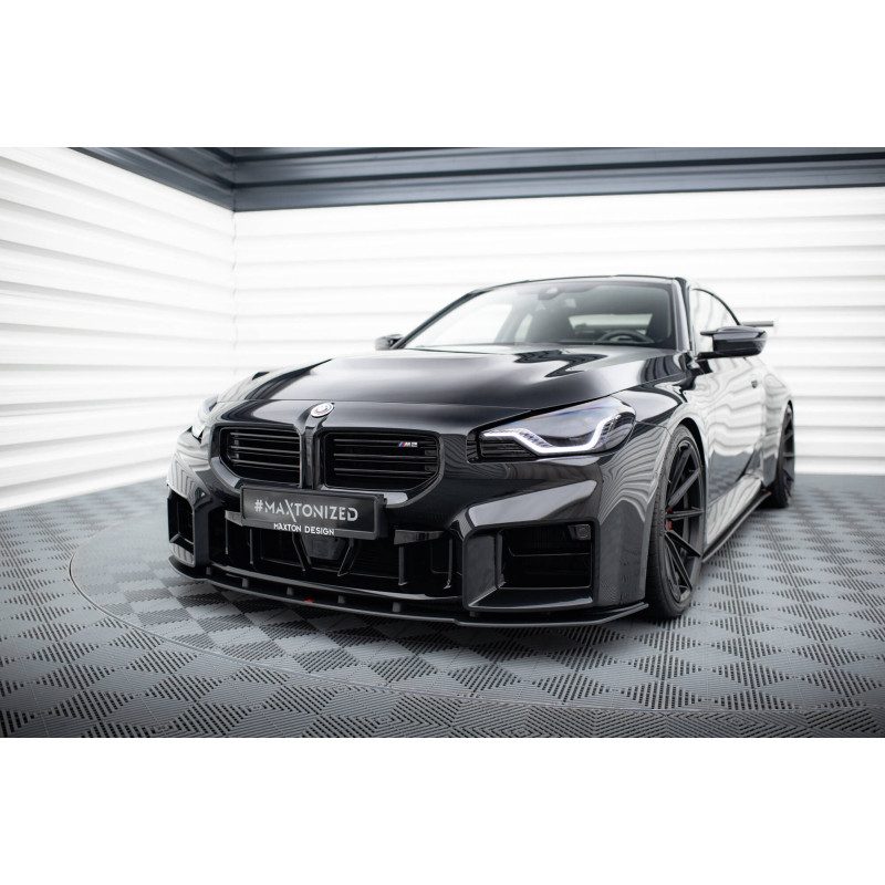SPLITTER ANTERIORE street pro V.1 BMW M2 G87 (Cod. M-BMM2G87CNC-FD1B)