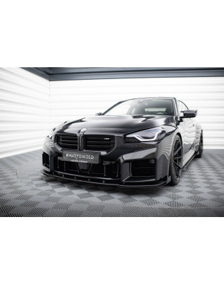 SPLITTER ANTERIORE street pro V.1 + Flaps BMW M2 G87 (Cod. M-BMM2G87CNC-FD1B+FSF1G)