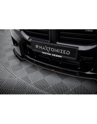 SPLITTER ANTERIORE street pro V.1 + Flaps BMW M2 G87 (Cod. M-BMM2G87CNC-FD1B+FSF1G)