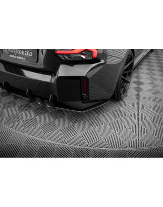 Splitters posteriori laterali Street Pro V.1 BMW M2 G87 (Cod. M-BMM2G87CNC-RSD1B)