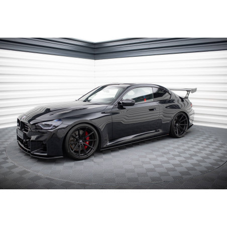 Diffusori minigonne street pro V.1 BMW M2 G87 (Cod. M-BMM2G87CNC-SD1B)