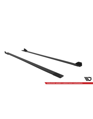 Diffusori minigonne street pro V.1 + Flaps BMW M2 G87 (Cod. M-BMM2G87CNC-SD1B+SF1G)