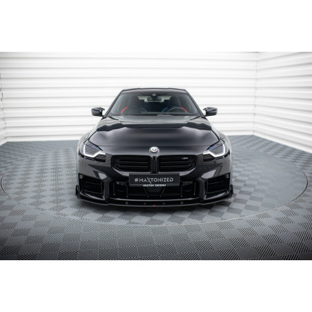 SPLITTER ANTERIORE street pro V.2 BMW M2 G87 (Cod. M-BMM2G87CNC-FD2B)