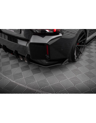 Splitters posteriori laterali Street Pro V.2 BMW M2 G87 (Cod. M-BMM2G87CNC-RSD2B)