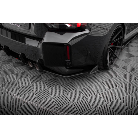 Splitters posteriori laterali Street Pro V.2 BMW M2 G87 (Cod. M-BMM2G87CNC-RSD2B)