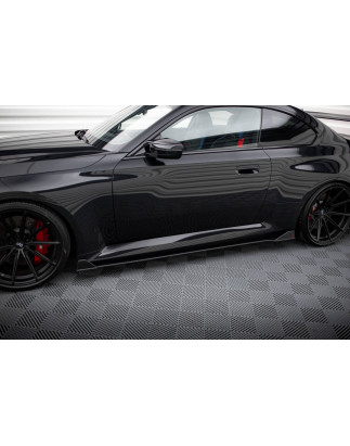 Diffusori minigonne street pro V.2 BMW M2 G87 (Cod. M-BMM2G87CNC-SD2B)