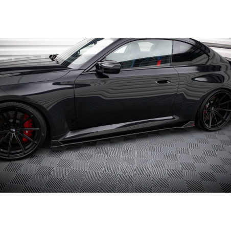 Diffusori minigonne street pro V.2 BMW M2 G87 (Cod. M-BMM2G87CNC-SD2B)