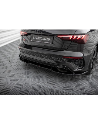 Splitter posteriore Audi RS3 Sportback 8Y (Cod. M-AU-RS3-8Y-RD1G)